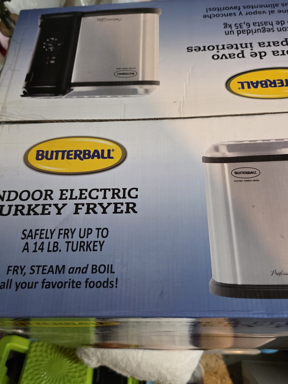 Butterball Yellow and Blue Branded Turkey Fryer Packaging - Picture 4 of 6